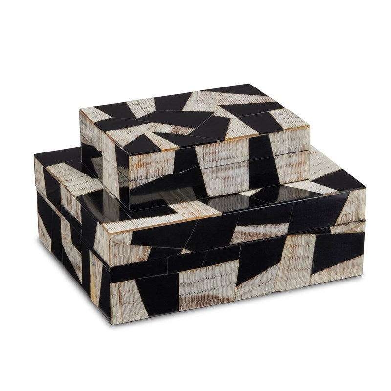 Bindu Box - Set of 2-Currey-CURY-1200-0642-Baskets & Boxes-1-France and Son