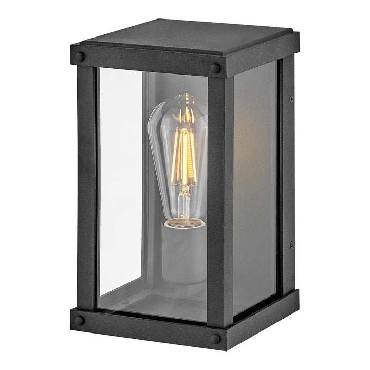 Outdoor Beckham - Extra Small Wall Mount Lantern-Hinkley Lighting-HINKLEY-12190DZ-Wall LightingAged Zinc-2-France and Son