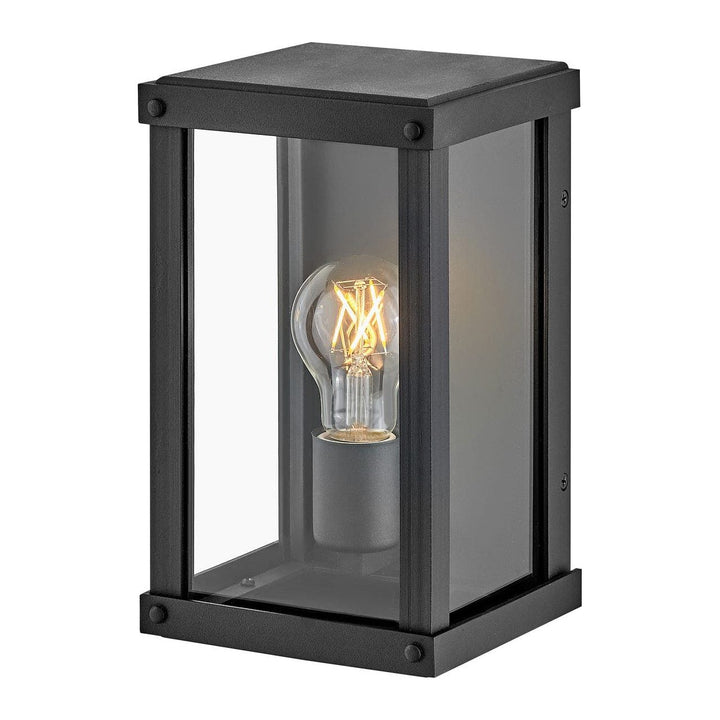 Outdoor Beckham - Extra Small Wall Mount Lantern-Hinkley Lighting-HINKLEY-12190MB-Wall LightingMuseum Black-3-France and Son