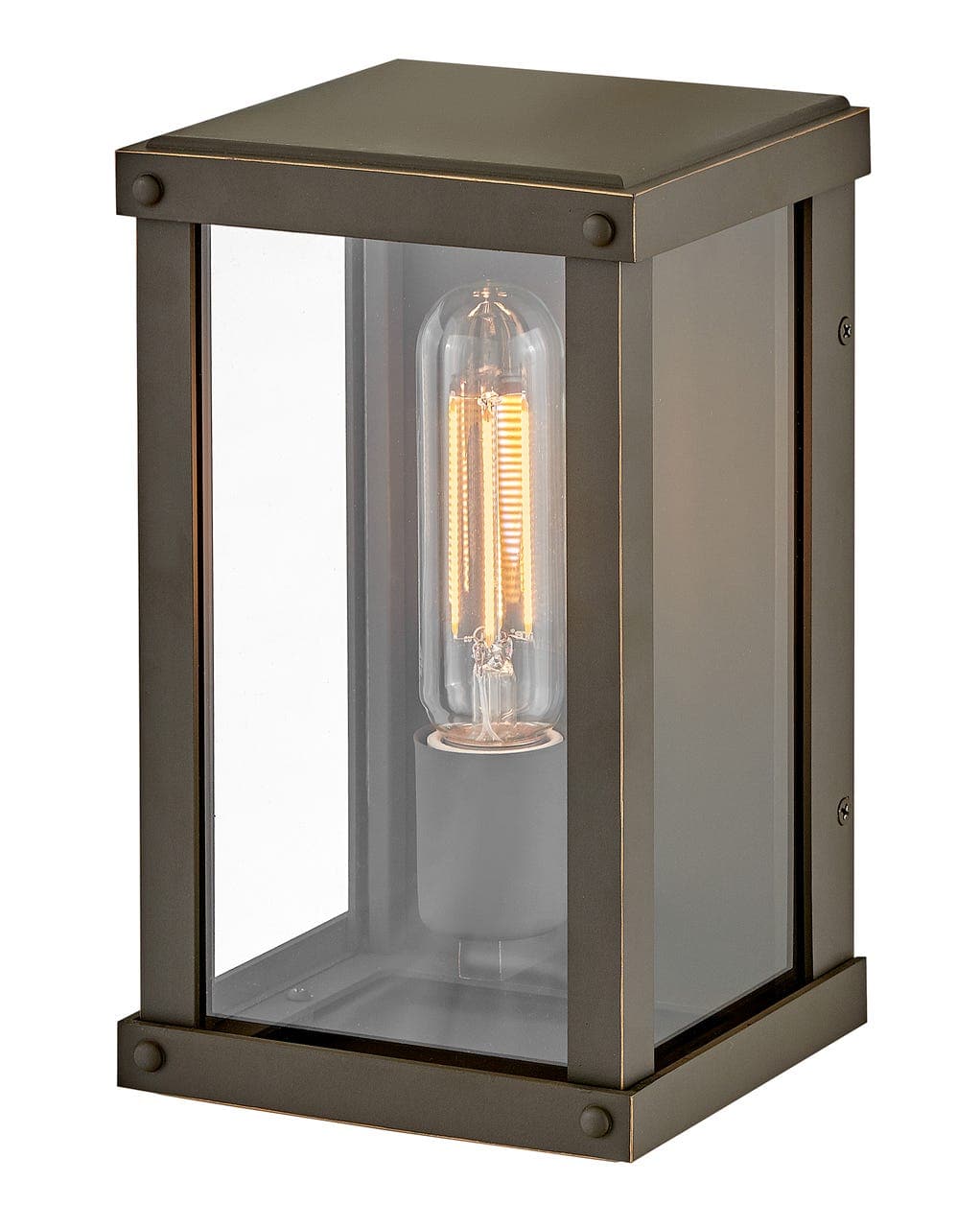 Outdoor Beckham - Extra Small Wall Mount Lantern-Hinkley Lighting-HINKLEY-12190OZ-Wall LightingOil Rubbed Bronze-4-France and Son