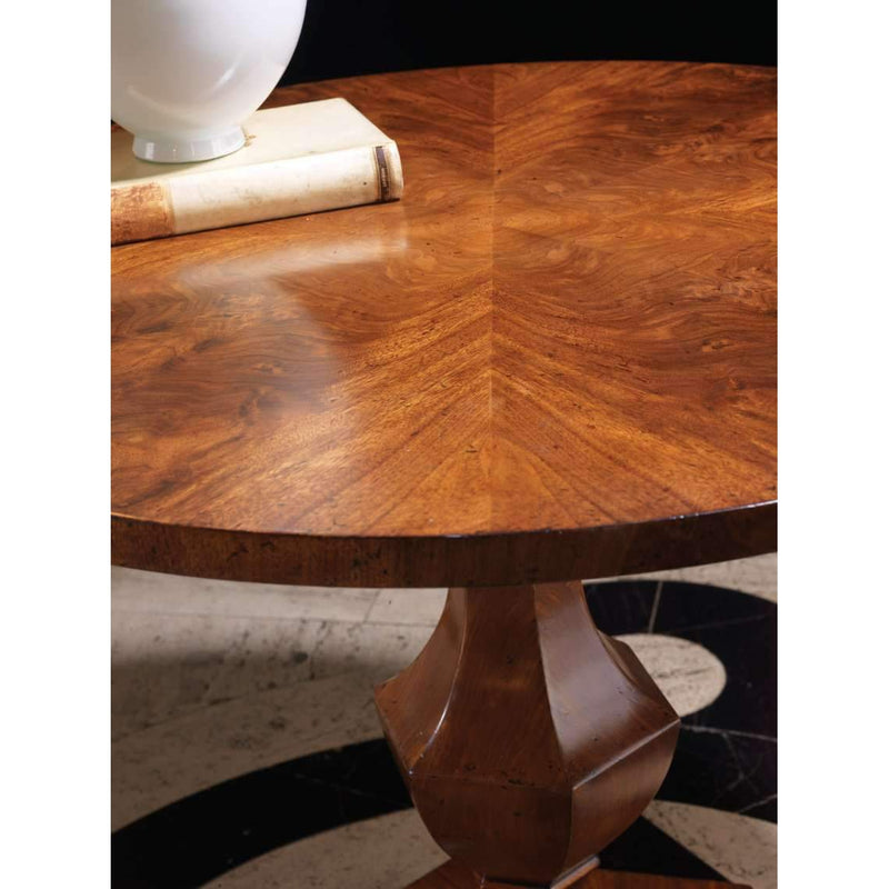 Walnut Center Table-Modern History-MODERN-MH105F01-Dining Tables-2-France and Son