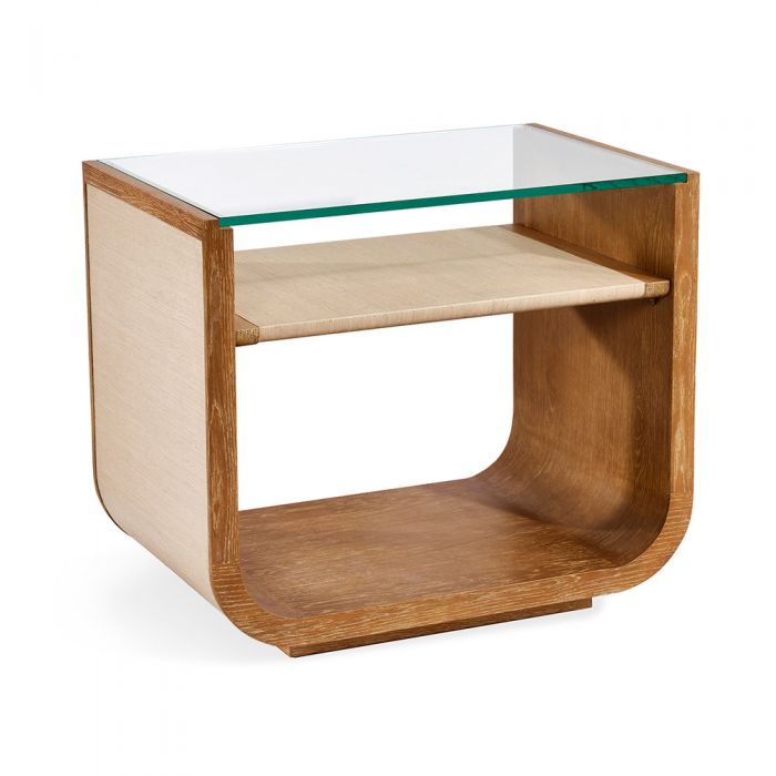 Mia Bedside Table-Interlude-INTER-125920-Nightstands-1-France and Son