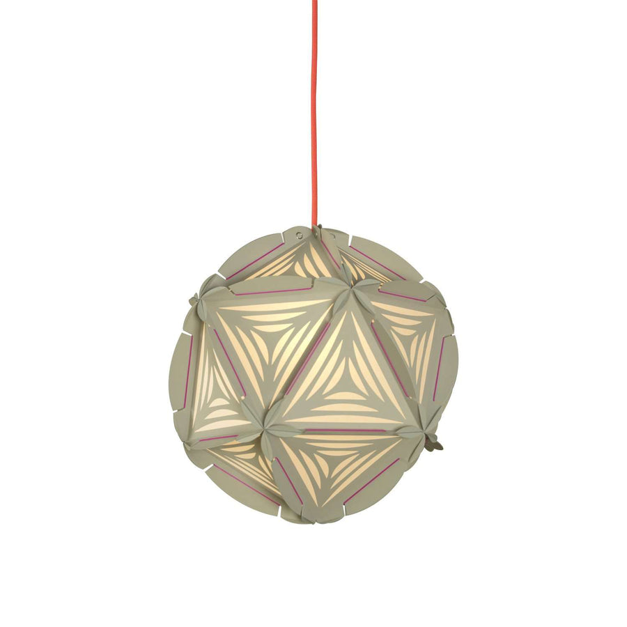 Modern Zahra Greige Pendant Lamp