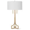 Le Chic Table Lamp (Antique Gold Leaf)