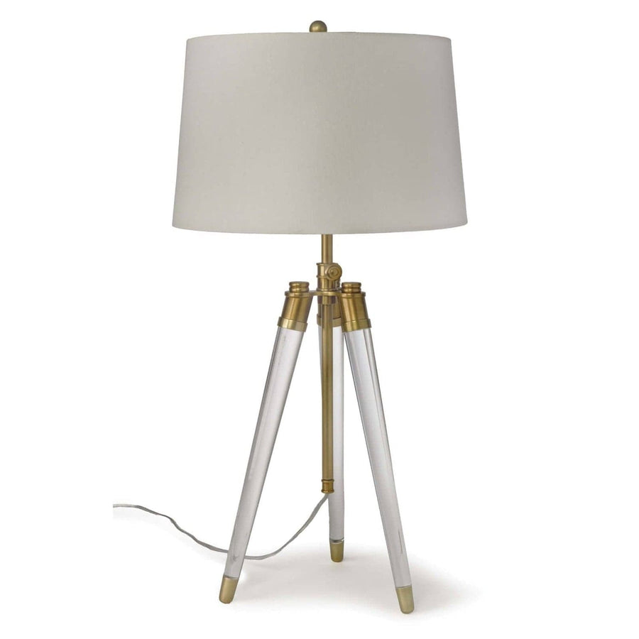 Brigitte Table Lamp (Natural Brass)-Regina Andrew Design-RAD-13-1154NB-Table Lamps-1-France and Son