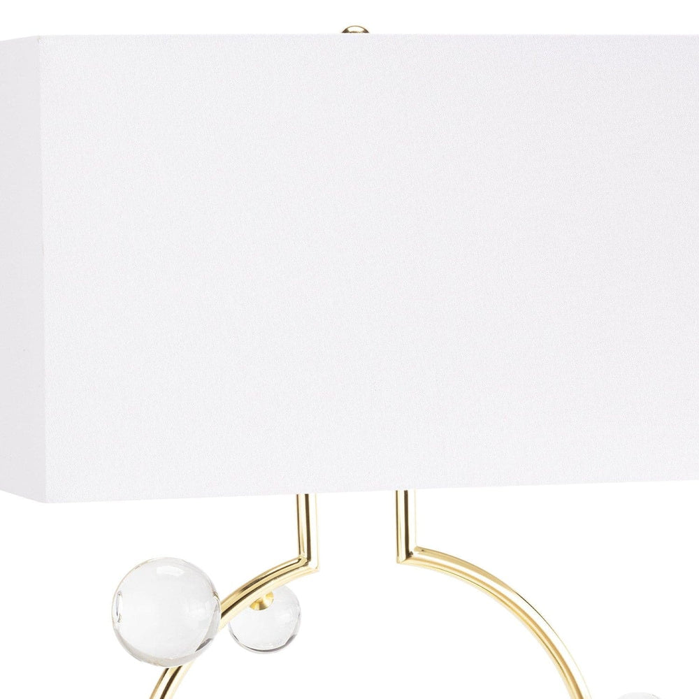 Bijou Ring Table Lamp - Clear-Regina Andrew Design-RAD-13-1583CLR-Table Lamps-2-France and Son