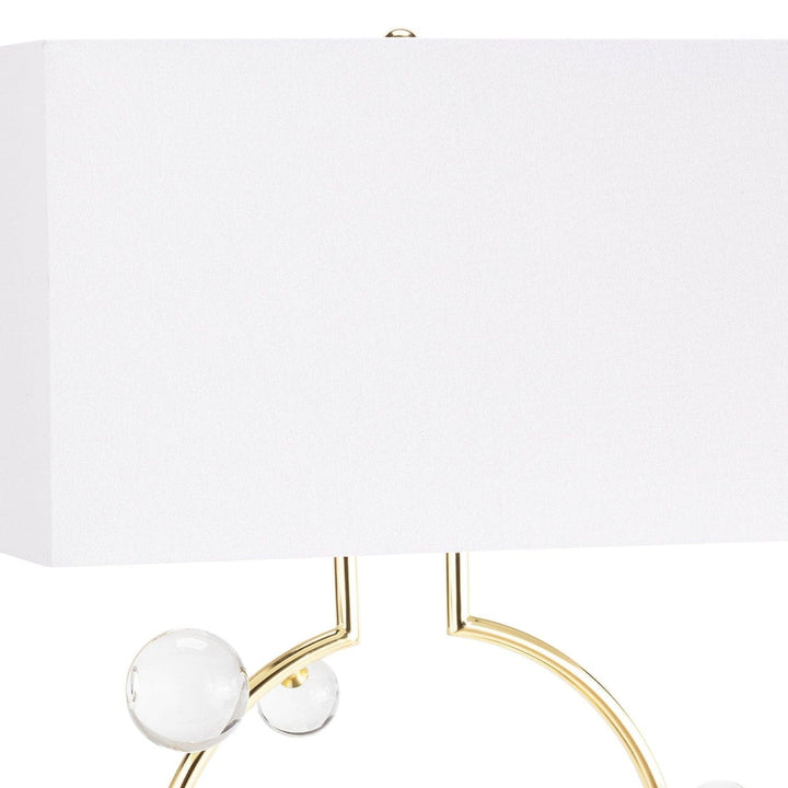 Bijou Ring Table Lamp - Clear-Regina Andrew Design-RAD-13-1583CLR-Table Lamps-2-France and Son