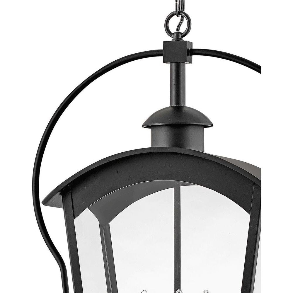Yale Large Hanging Lantern-Hinkley Lighting-HINKLEY-13302BK-Outdoor Post Lanterns-2-France and Son