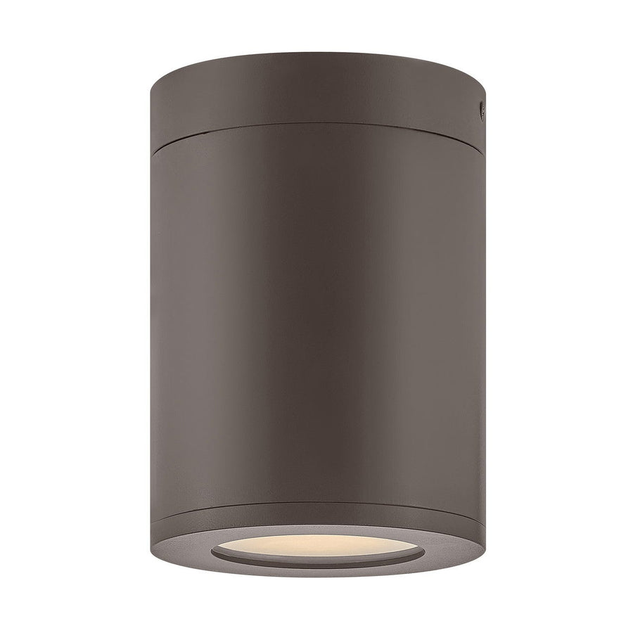 Outdoor Silo - Small Flush Mount-Hinkley Lighting-HINKLEY-13592AZ-LL-Architectural Bronze-1-France and Son