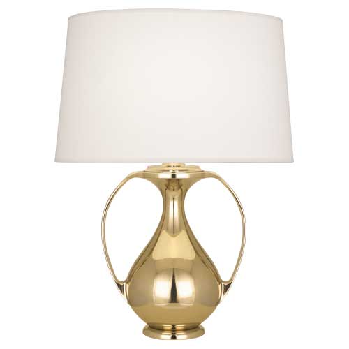 Belvedere Table Lamp-Robert Abbey Fine Lighting-ABBEY-1370-Table LampsModern Brass Finish-1-France and Son