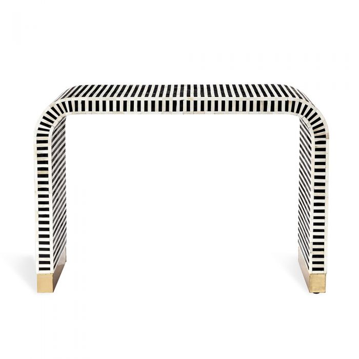Beacon Console Table-Interlude-INTER-139042-Console TablesBlack-5-France and Son