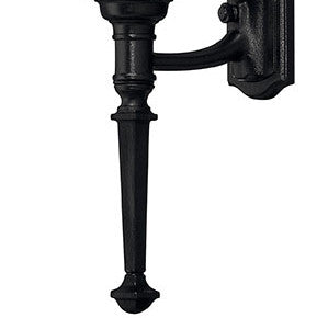 Outdoor Manor House Wall Sconce-Hinkley Lighting-HINKLEY-1410BK-Outdoor Lighting-4-France and Son