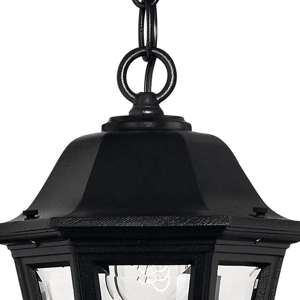 Outdoor Manor House - Medium Hanging Lantern-Hinkley Lighting-HINKLEY-1412BK-Outdoor Post Lanterns-2-France and Son