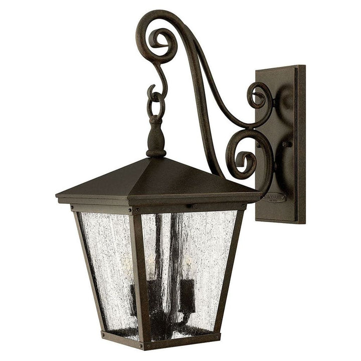 Outdoor Trellis - Medium Wall Mount Lantern-Hinkley Lighting-HINKLEY-1434RB-Outdoor Post LanternsRegency Bronze-2-France and Son