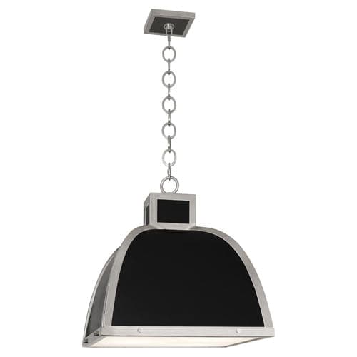 Ranger Pendant-Robert Abbey Fine Lighting-ABBEY-1446-PendantsBlack-Polished Nickel-5-France and Son