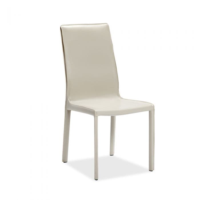 Jada High Back Dining Chair-Interlude-INTER-145119-Dining ChairsSand-3-France and Son