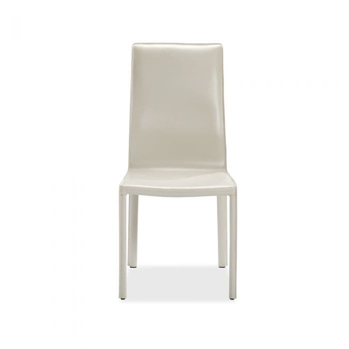 Jada High Back Dining Chair-Interlude-INTER-148036-Dining ChairsMountain Grey-7-France and Son