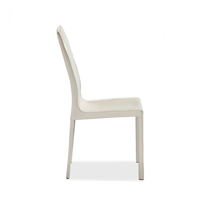 Jada High Back Dining Chair-Interlude-INTER-148036-Dining ChairsMountain Grey-11-France and Son