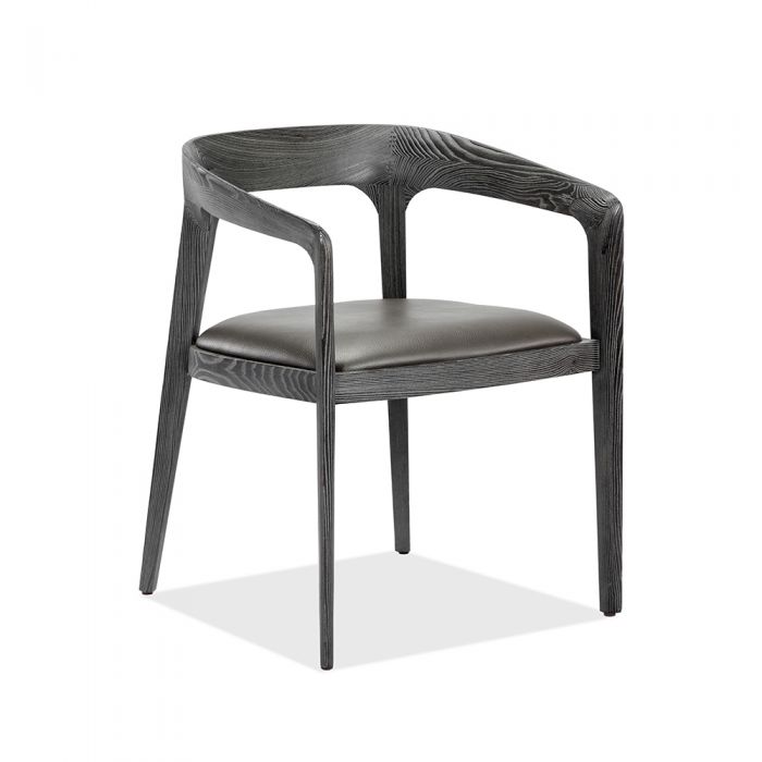 Kendra Dining Chair - Grey-Interlude-INTER-145169-Dining Chairs-1-France and Son