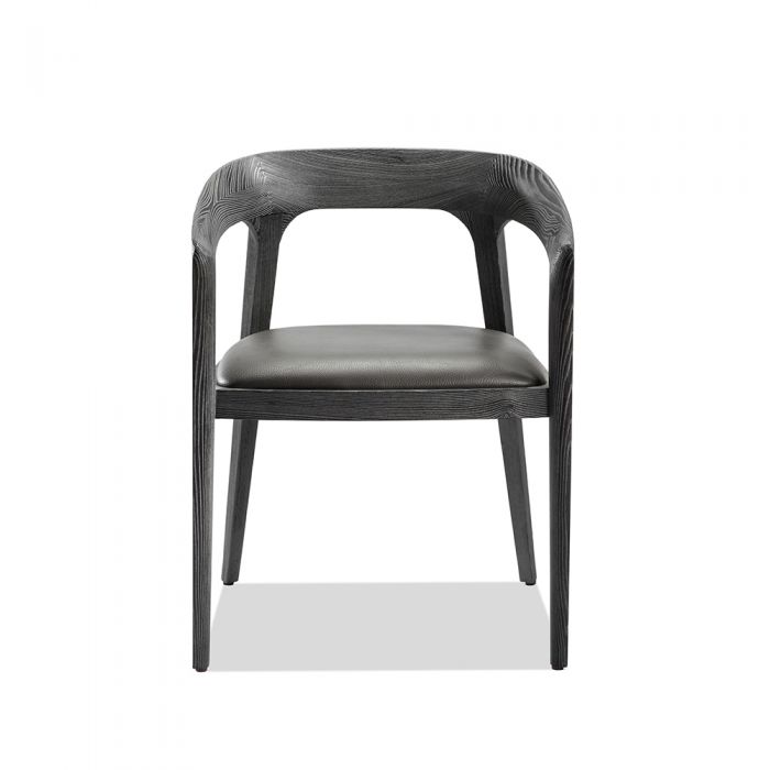Kendra Dining Chair - Grey-Interlude-INTER-145169-Dining Chairs-2-France and Son