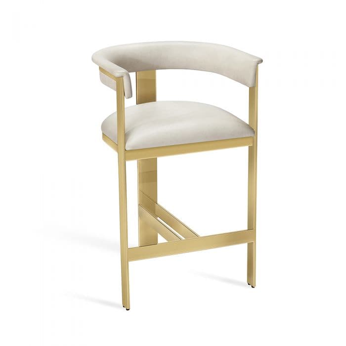 Darcy Counter Stool-Interlude-INTER-145198-Bar StoolsCream-10-France and Son