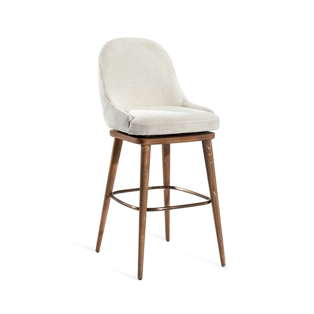 Harper Swivel Bar Stool-Interlude-INTER-145233-Bar StoolsOyster-4-France and Son