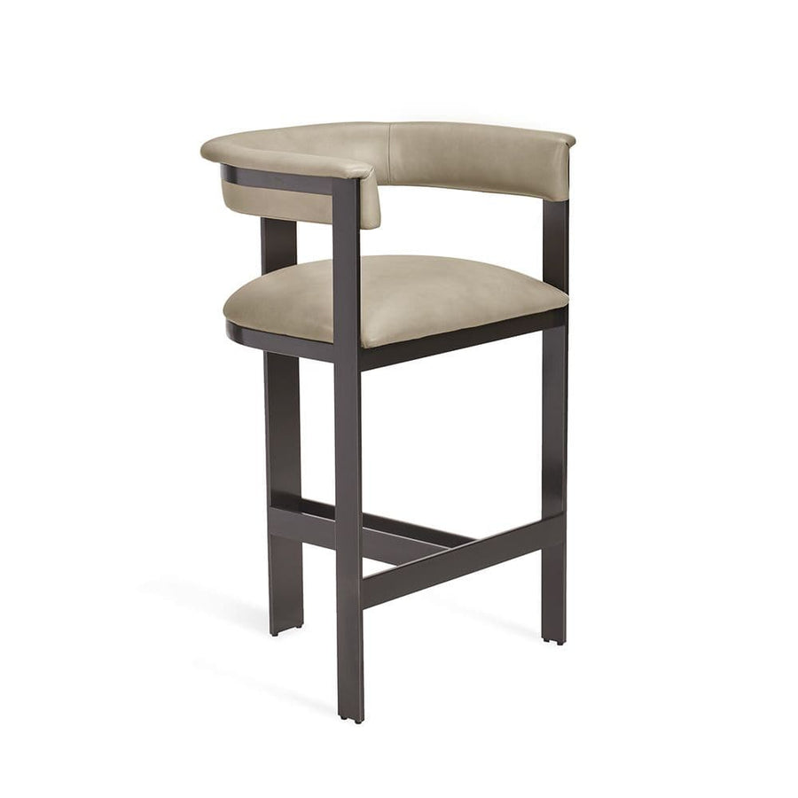 Darcy Counter Stool - Taupe/Graphite-Interlude-INTER-145242-Stools & Ottomans-1-France and Son