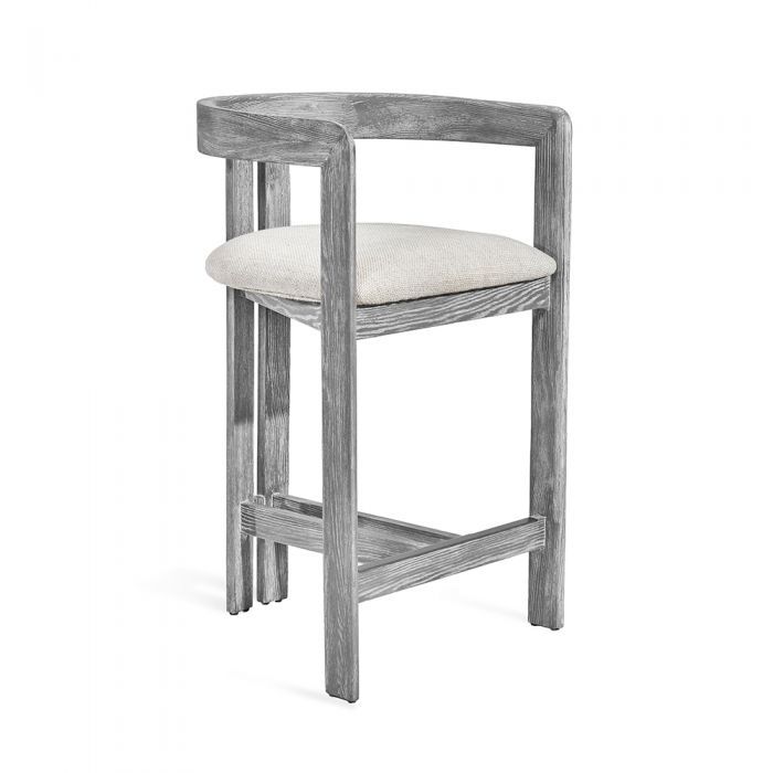 BURKE COUNTER STOOL - SHEARLING-Interlude-INTER-145248-Stools & OttomansSherling-5-France and Son