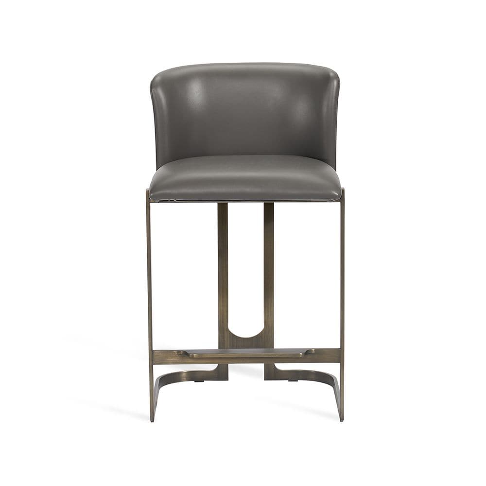 Banks Bar & Counter Stool-Interlude-INTER-145259-Bar StoolsGrey-counter stool-13-France and Son