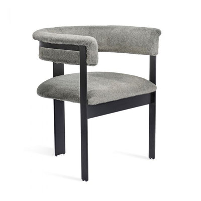 Darcy Dining Chair-Interlude-INTER-145290-Dining ChairsBlack Pewter-12-France and Son