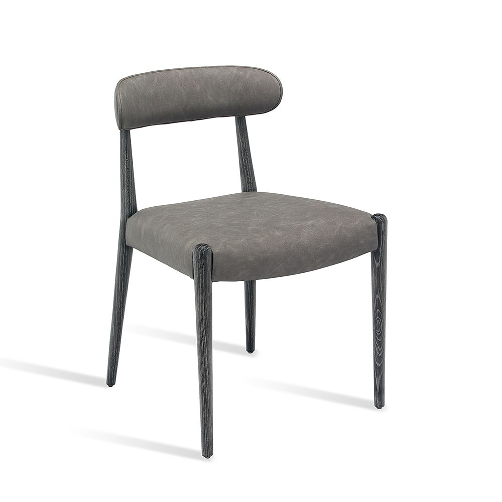 Adeline Dining Chair-Interlude-INTER-148127-Dining ChairsCHARCOAL CERUSE/ DISTRESSED CHARCOAL-1-France and Son