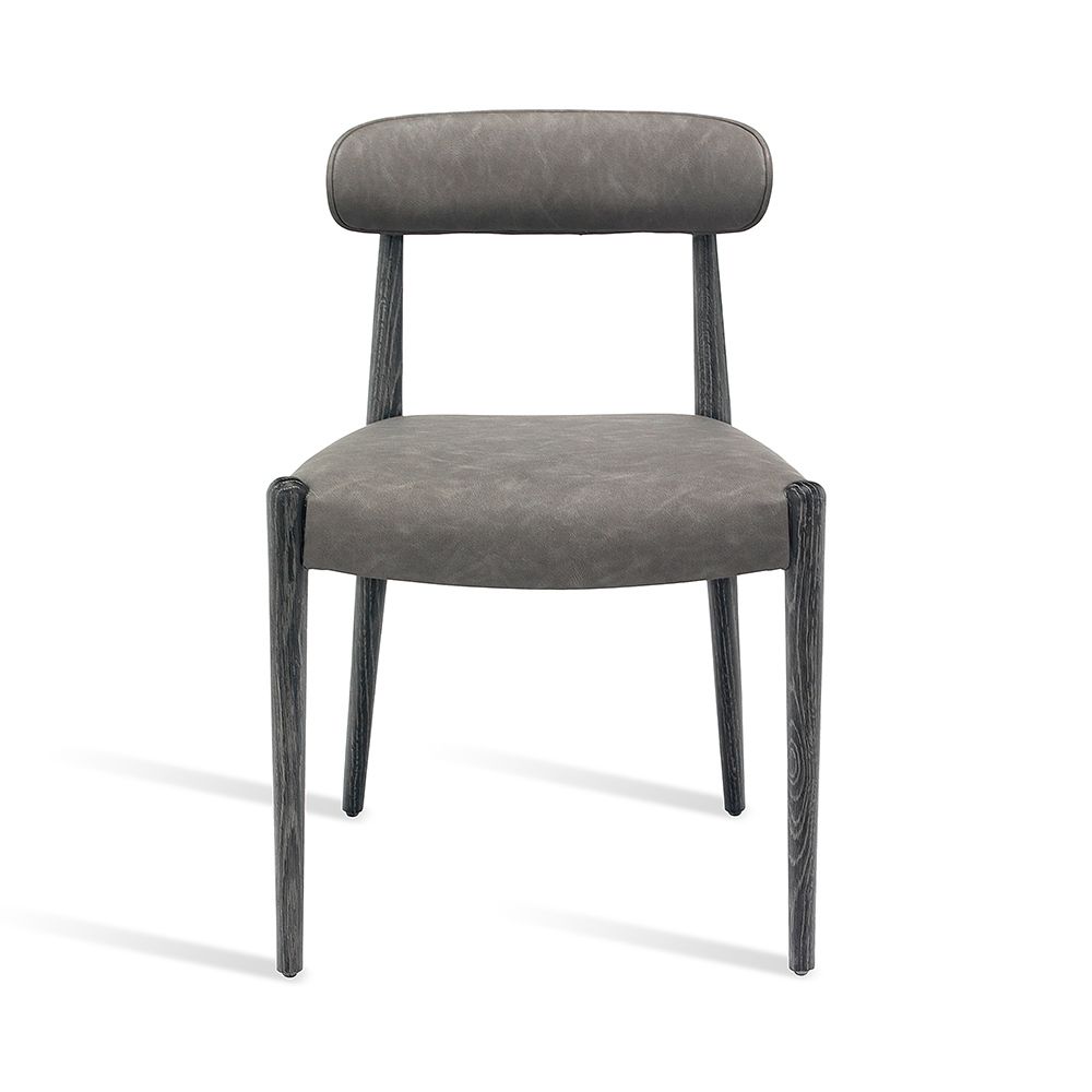 Adeline Dining Chair-Interlude-INTER-148127-Dining ChairsCHARCOAL CERUSE/ DISTRESSED CHARCOAL-2-France and Son