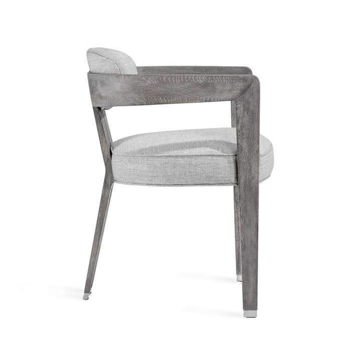Maryl II Dining Chair-Interlude-INTER-148165-Dining ChairsGrey Linen-5-France and Son