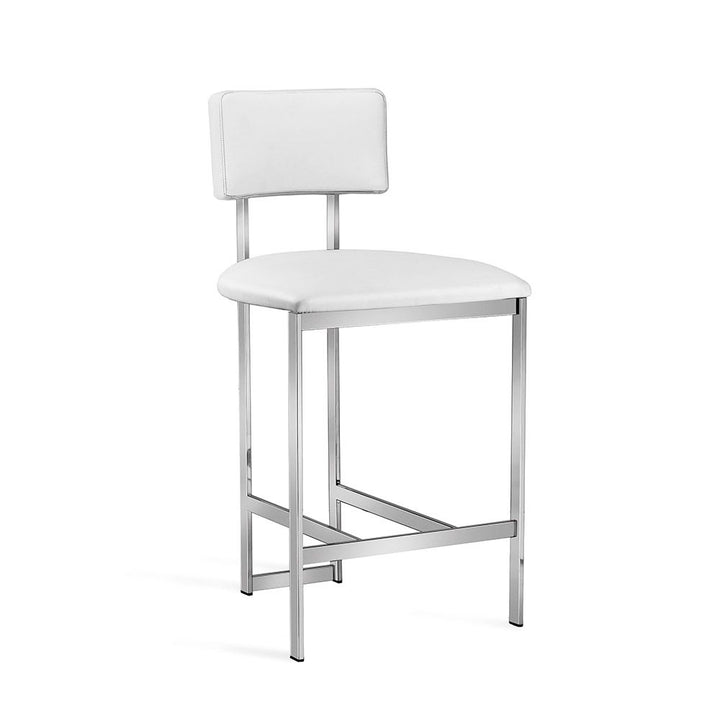 Landon Counter Stool-Interlude-INTER-149918-Outdoor StoolsWhite-4-France and Son