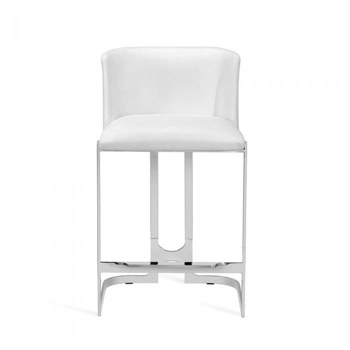 Banks Bar & Counter Stool-Interlude-INTER-149924-Bar StoolsCream-Bar Stool-8-France and Son