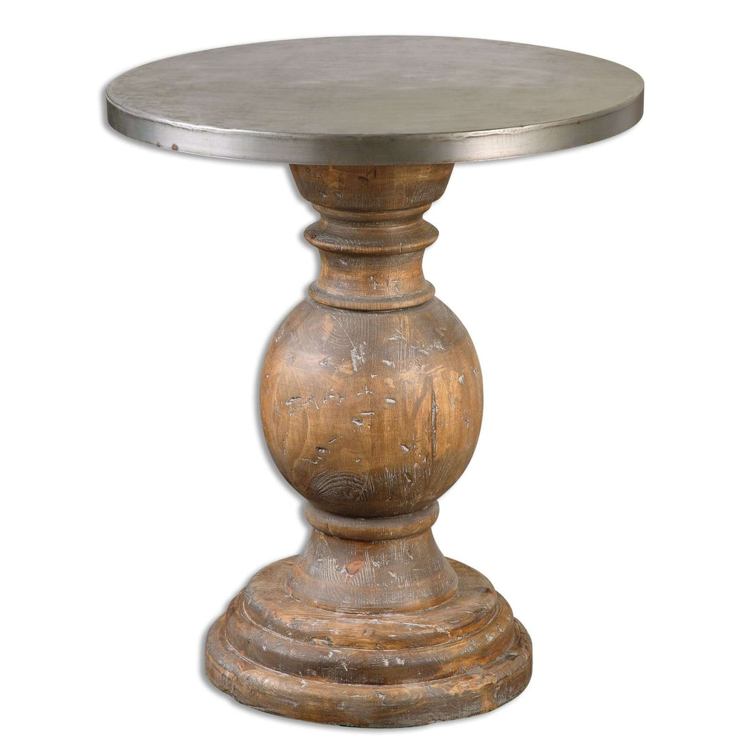 Blythe Wooden Accent Table-Uttermost-UTTM-24491-Side Tables-1-France and Son