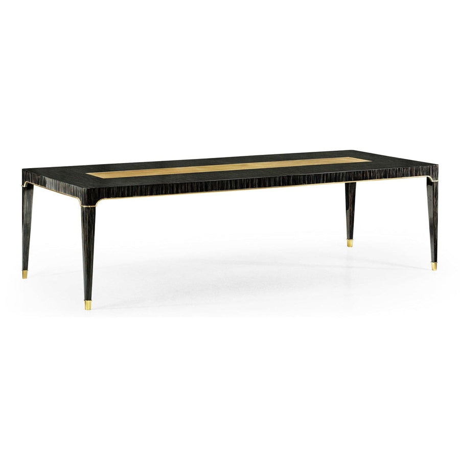Fusion Rectangular Macassar Dining Table-Jonathan Charles-JCHARLES-500319-108L-MEF-BSG-Dining Tables-1-France and Son