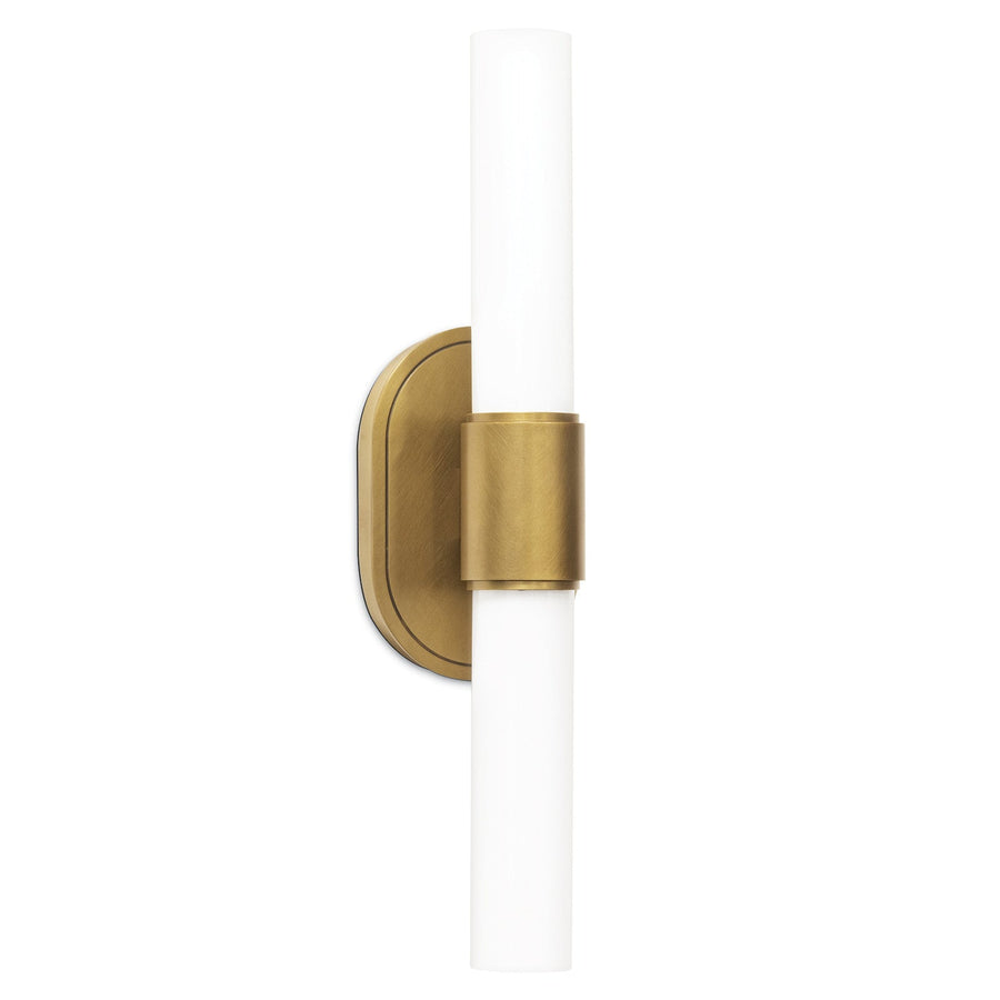 Dixon Sconce Double-Regina Andrew Design-RAD-15-1201NB-Wall LightingNatural Brass-1-France and Son