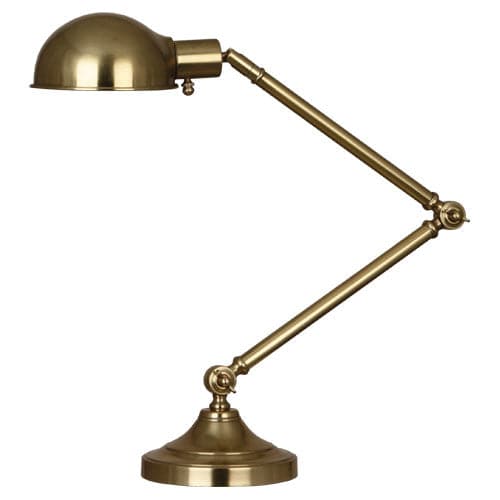 Kinetic Brass Table Lamp-Robert Abbey Fine Lighting-ABBEY-1500-Table Lamps-1-France and Son