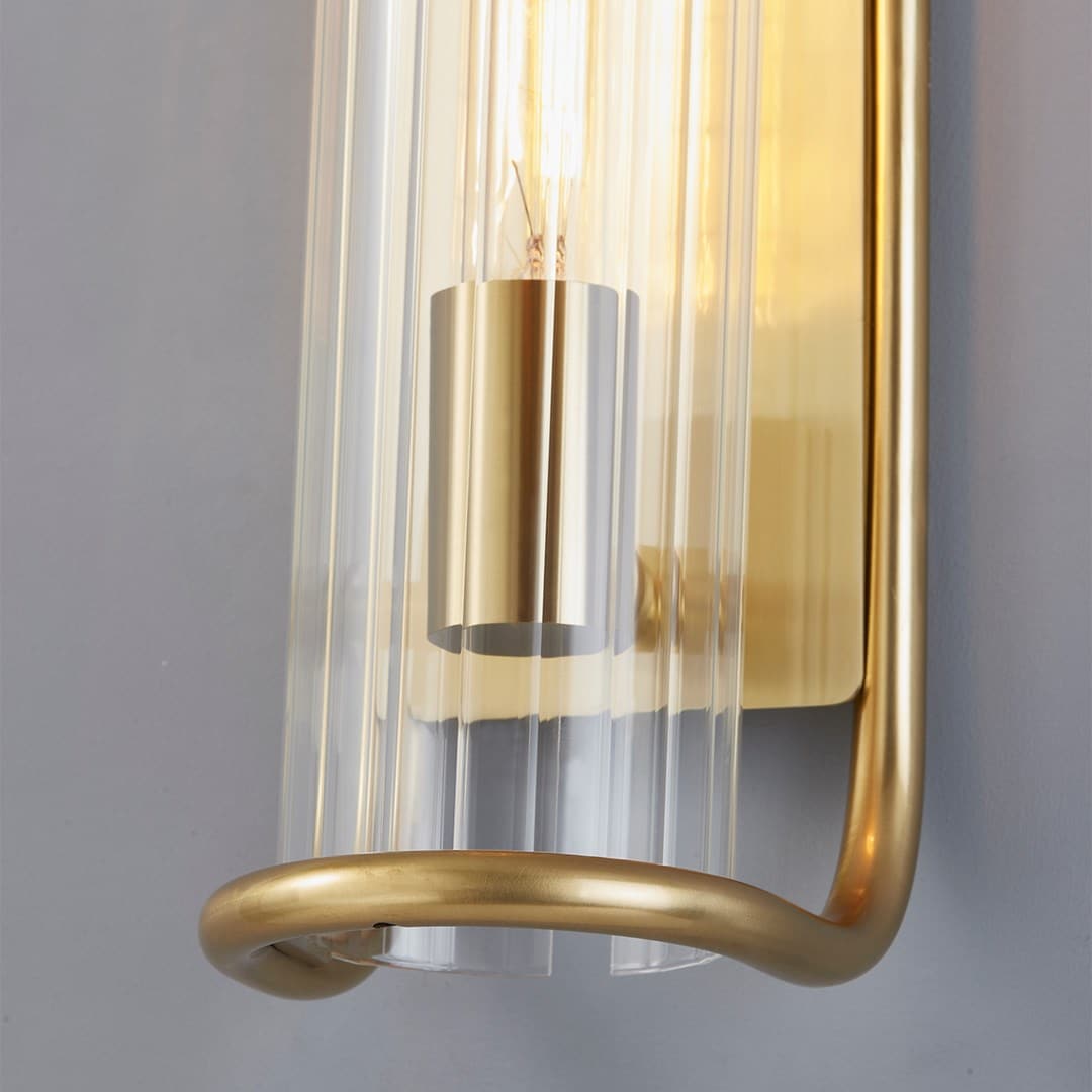 Fillmore 1 Light Wall Sconce-Hudson Valley-HVL-8917-AGB-Wall LightingAged Brass-3-France and Son