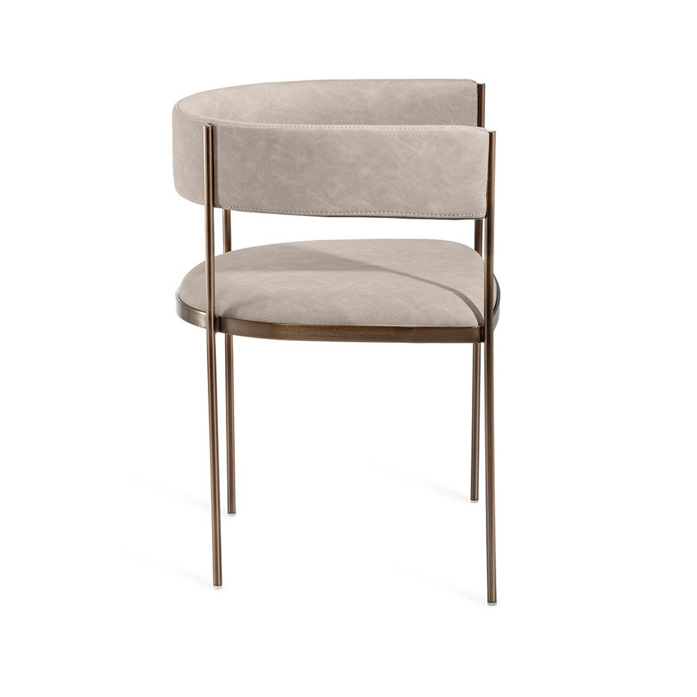 Ryland Dining Chair - Taupe-Interlude-STOCKR-INTER-155132-Dining Chairs-4-France and Son