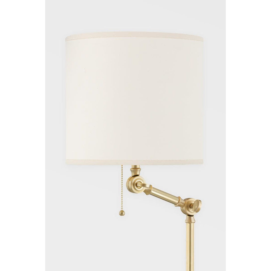 Essex 1 Light Table Lamp-Hudson Valley-HVL-MDSL150-AGB-Table LampsAged Brass-3-France and Son