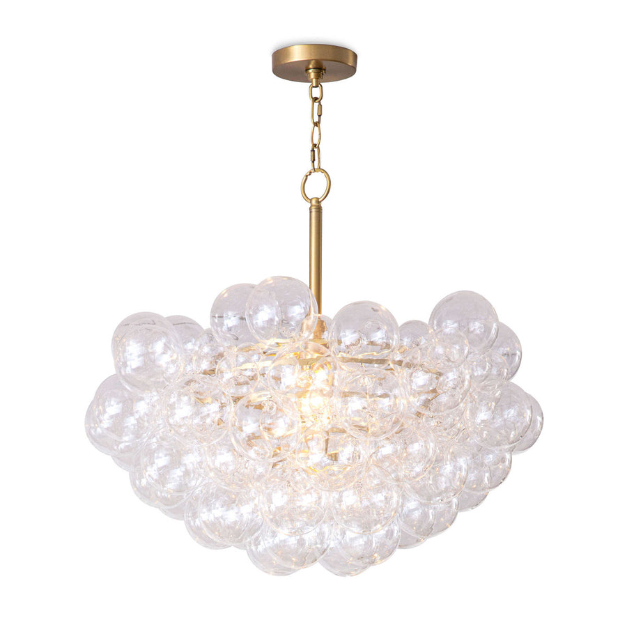 Bubbles Chandelier (Natural Brass)-Regina Andrew Design-RAD-16-1044NB-Chandeliers-1-France and Son