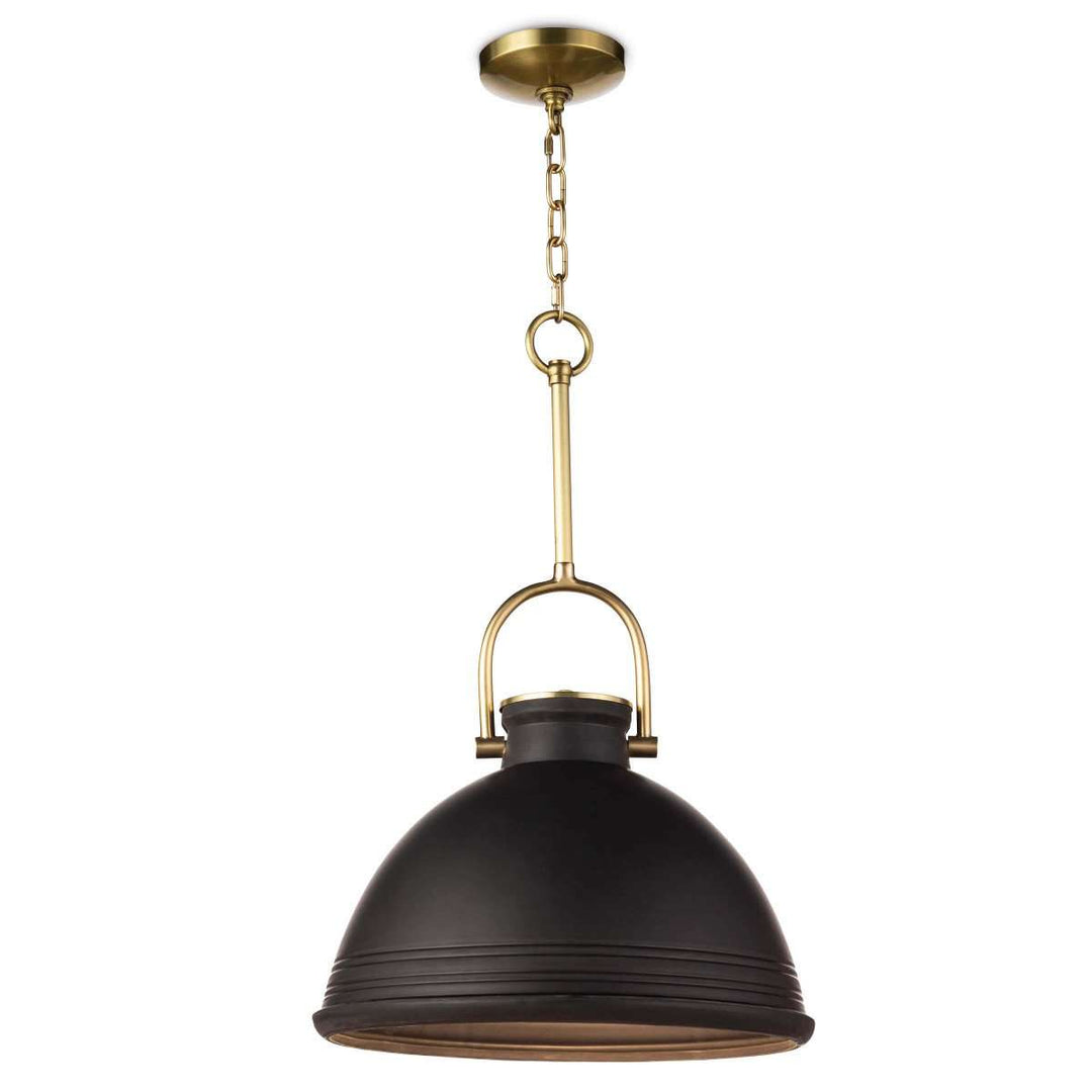 Eloise Ceramic Pendant-Regina Andrew Design-RAD-16-1219BLK-PendantsBlack-4-France and Son