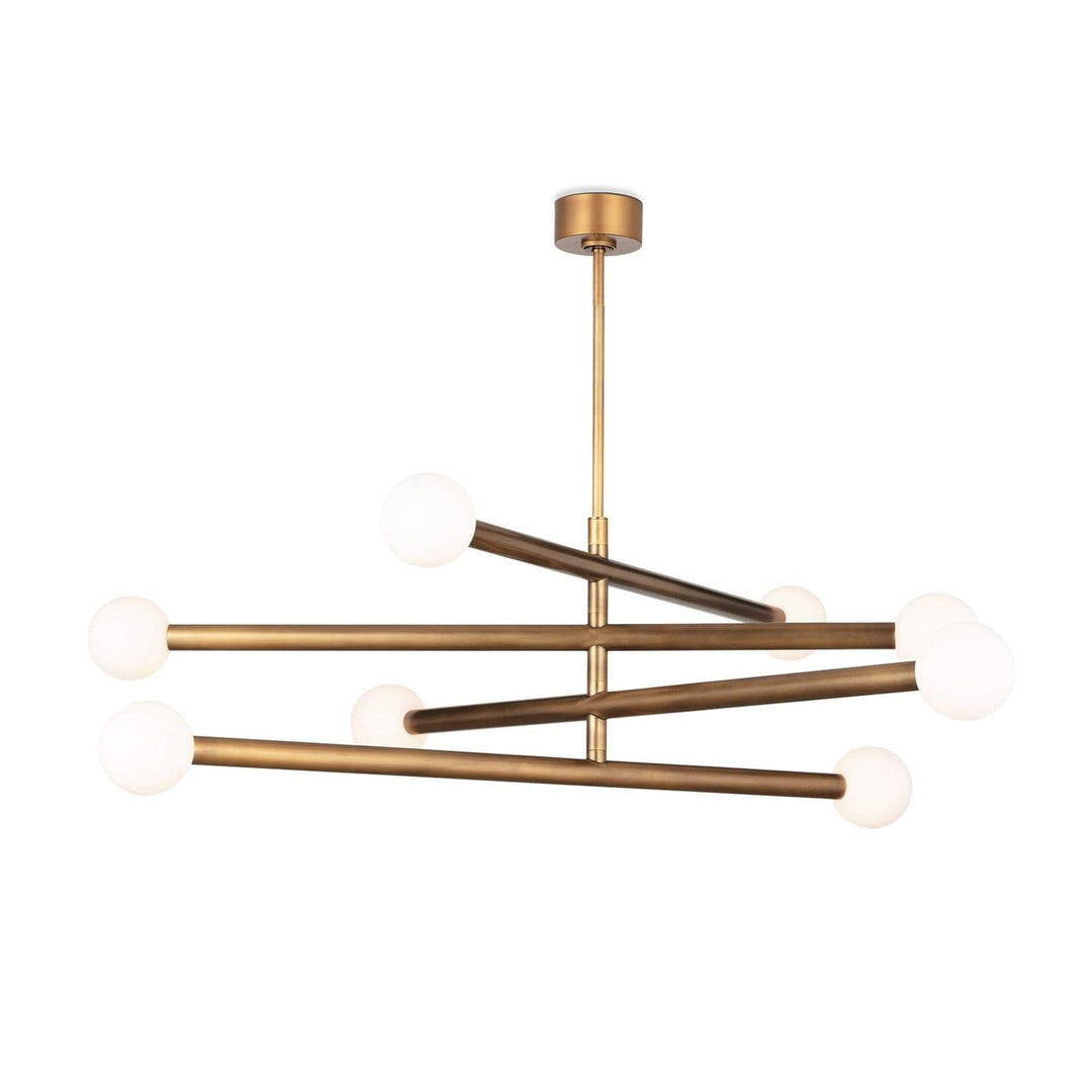 Beaubien Chandelier-Regina Andrew Design-RAD-16-1358NB-ChandeliersNatural Brass-1-France and Son