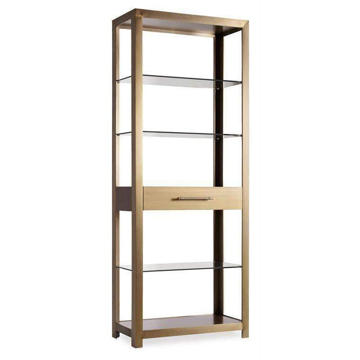 Curata Bunching Bookcase-Hooker-HOOKER-1600-10445-MTL1-Bookcases & Cabinets-1-France and Son