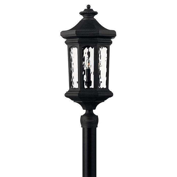 Outdoor Raley Post Lantern-Hinkley Lighting-HINKLEY-1601MB-LL-Outdoor Lighting-1-France and Son