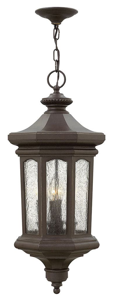 Outdoor Raley - Large Hanging Lantern-Hinkley Lighting-HINKLEY-1602OZ-Outdoor Post LanternsOil Rubbed Bronze-5-France and Son