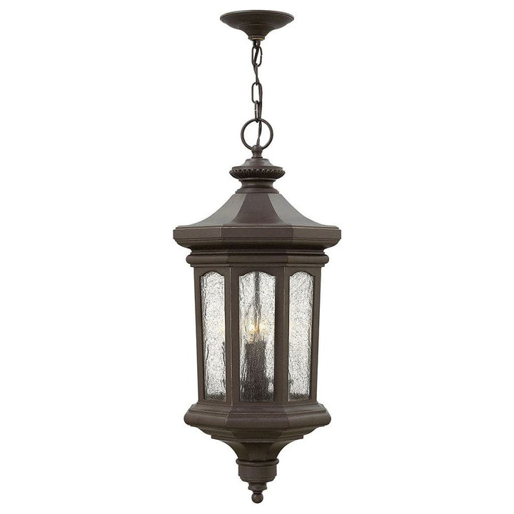 Outdoor Raley - Large Hanging Lantern-Hinkley Lighting-HINKLEY-1602OZ-Outdoor Post LanternsOil Rubbed Bronze-5-France and Son