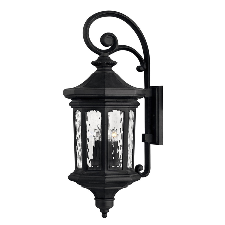 Outdoor Ralley - Large wall Mount Lantern with LED-Hinkley Lighting-HINKLEY-1605MB-LL-Outdoor Wall Sconces-1-France and Son